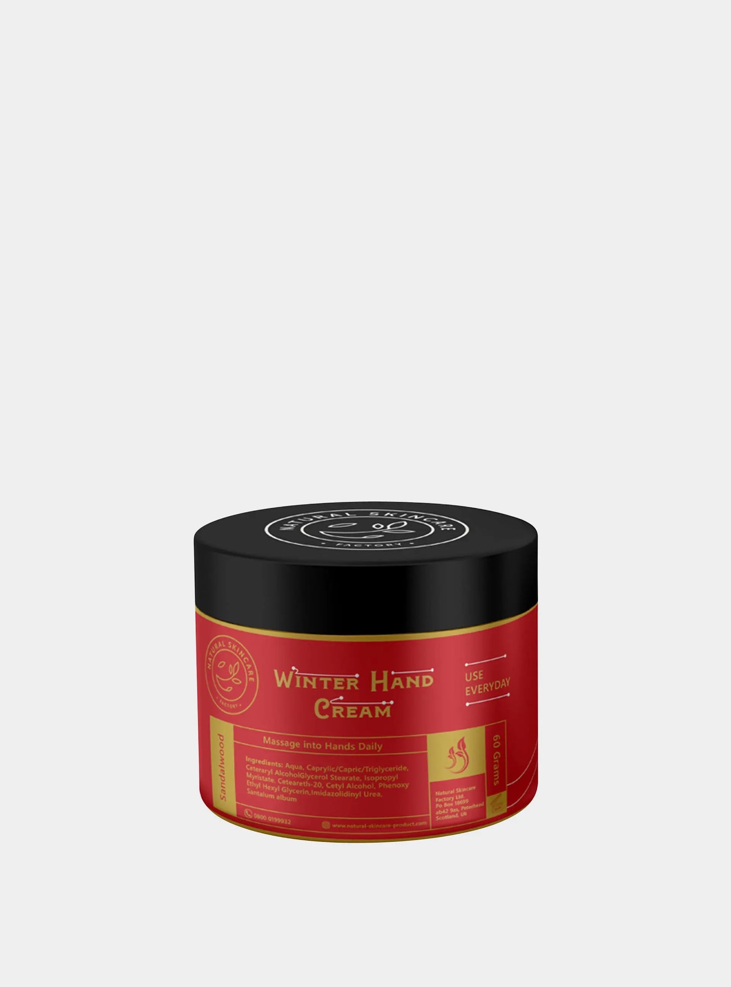 Winter Hand Cream Natural Skincare Factory