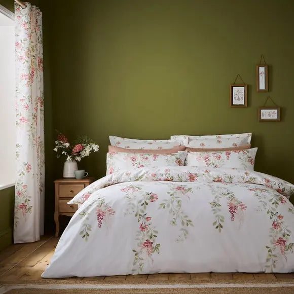 Wisteria Trail Polycotton Duvet Cover & Pillowcase Set Dunelm
