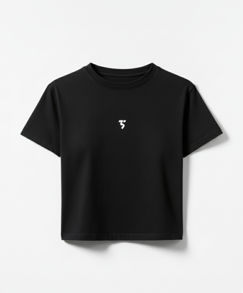 Women’s Cropped Cotton Tee Third Shot UK