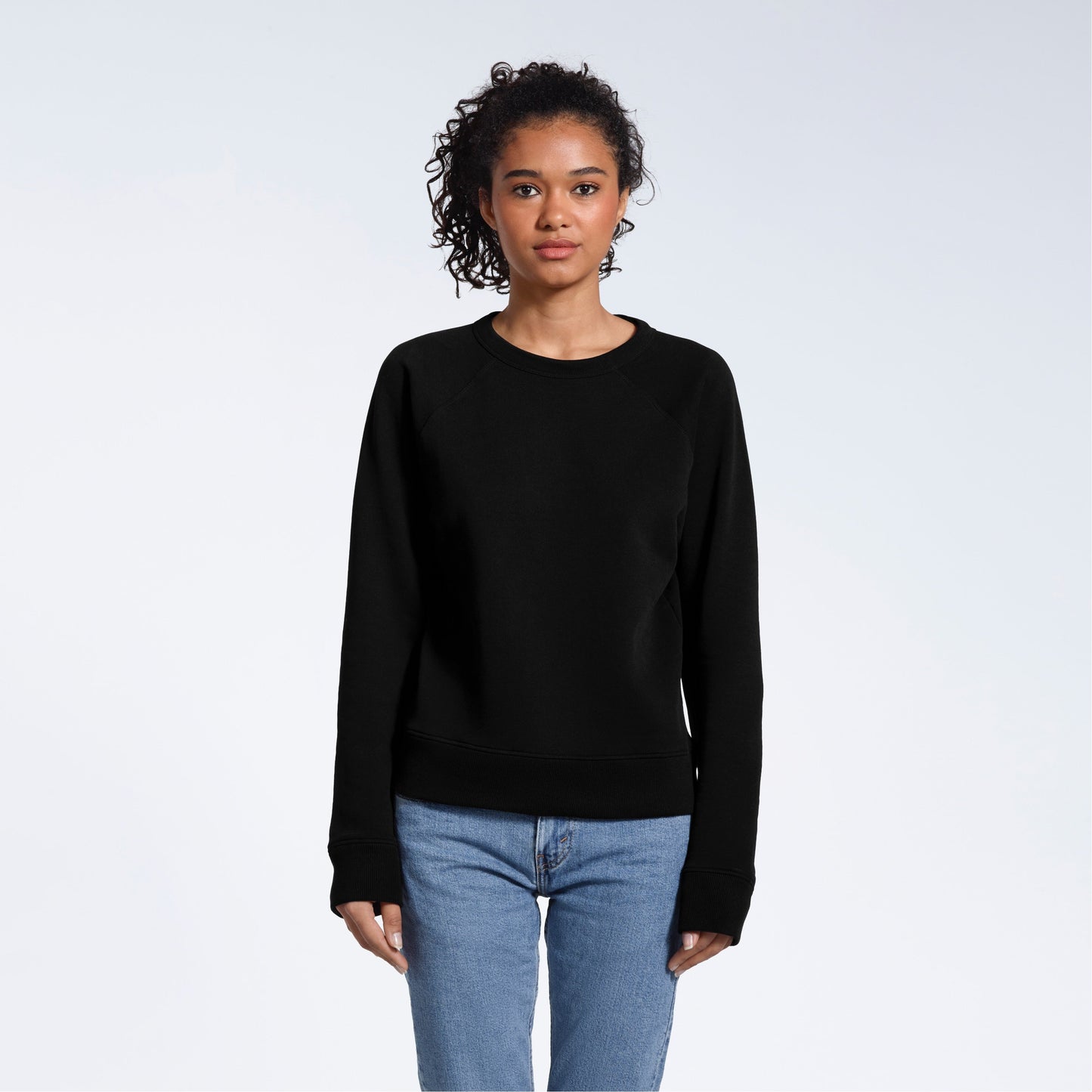 French Terry Women's Organic Sweatshirt PLAINANDSIMPLE