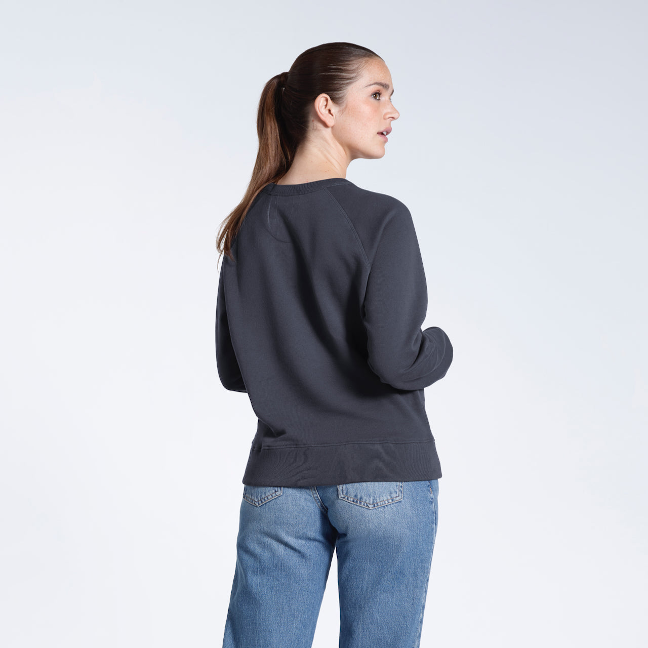 French Terry Women's Organic Sweatshirt PLAINANDSIMPLE