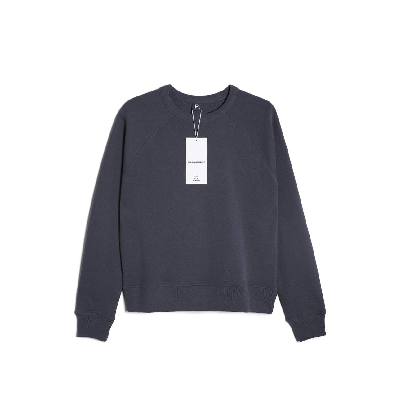 French Terry Women's Organic Sweatshirt PLAINANDSIMPLE