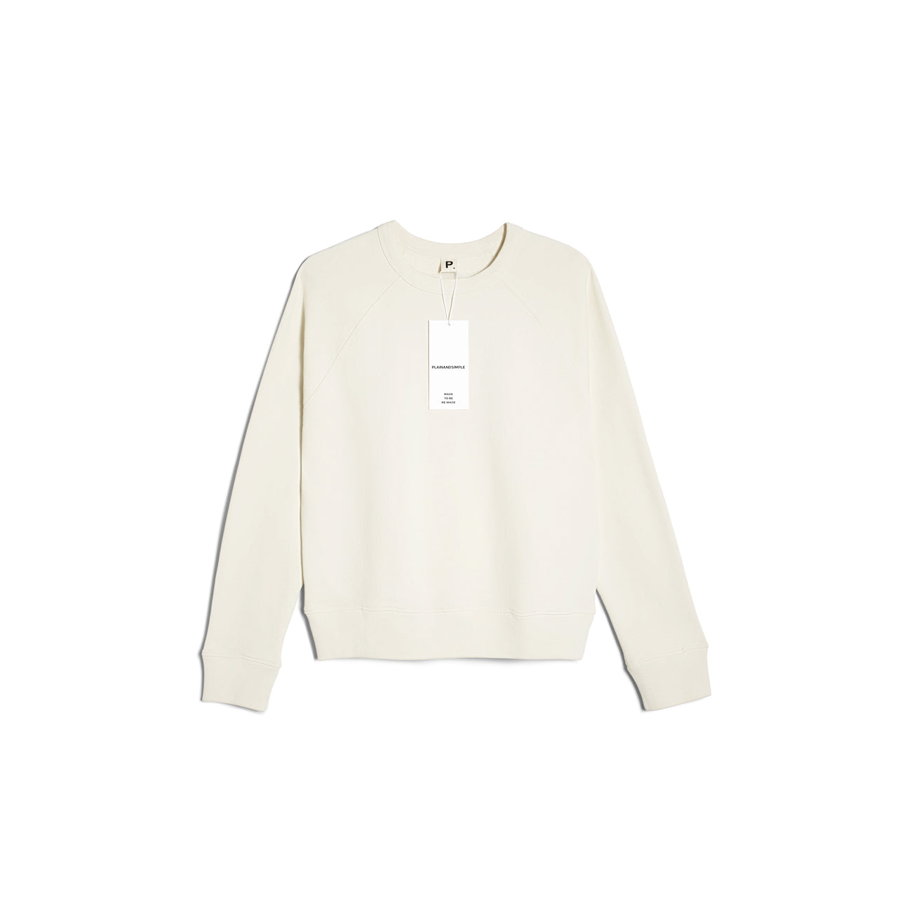 French Terry Women's Organic Sweatshirt PLAINANDSIMPLE