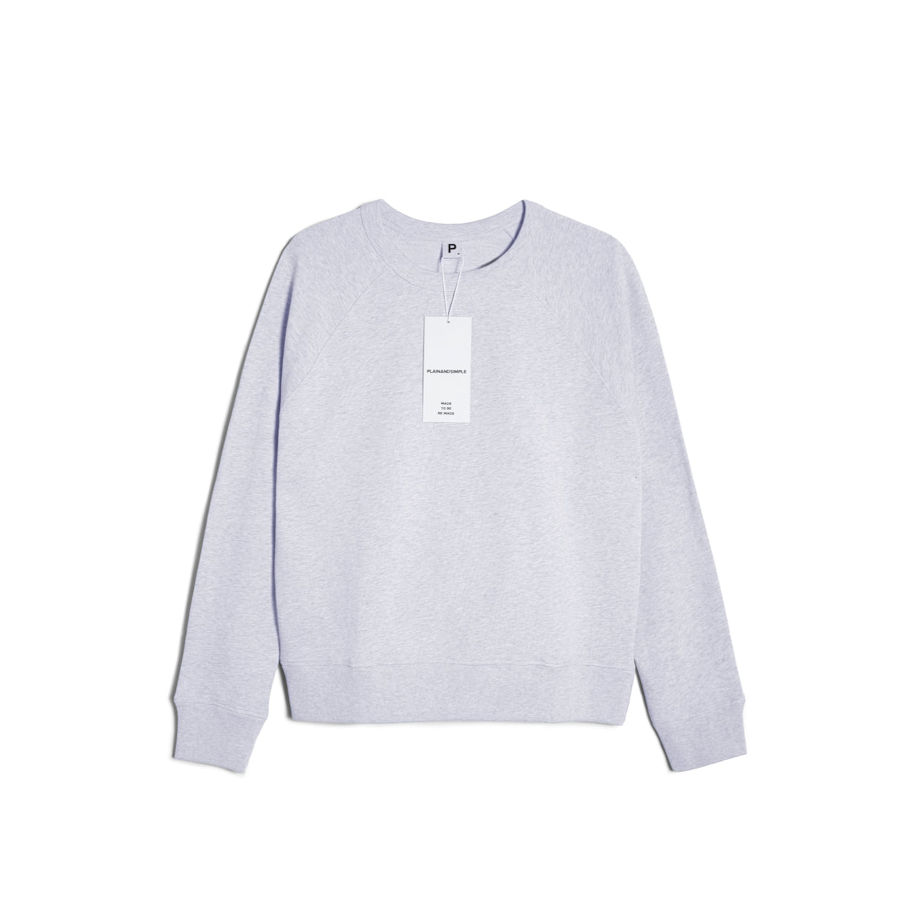 French Terry Women's Organic Sweatshirt PLAINANDSIMPLE