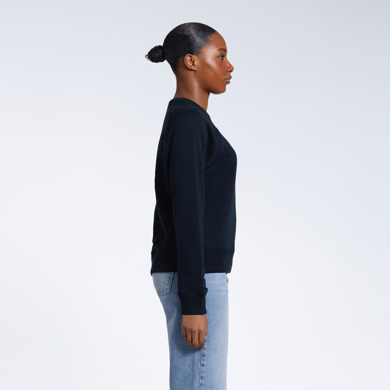 French Terry Women's Organic Sweatshirt PLAINANDSIMPLE