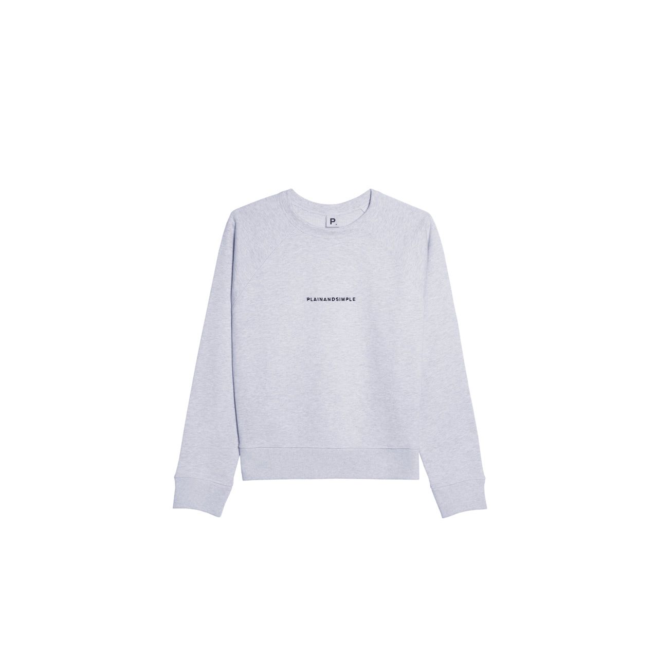 Heavyweight Organic Logo Sweatshirt PLAINANDSIMPLE