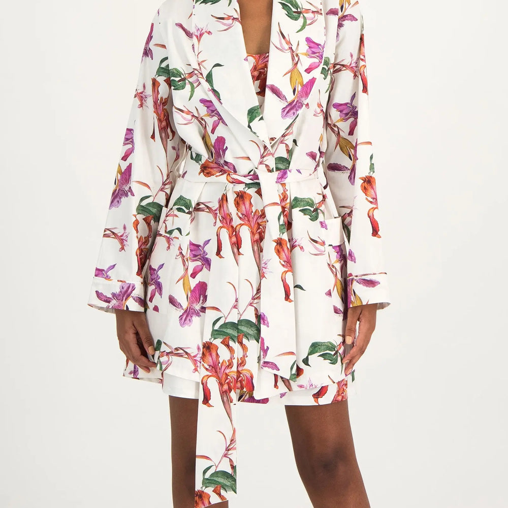 Women's Dressing Gown - Iris Woodstock Laundry