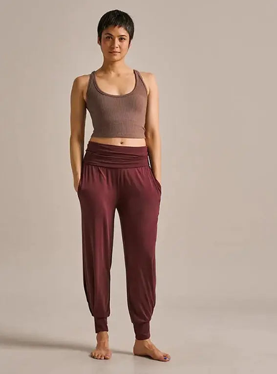 Women's Horizon Cuffed Bamboo Yoga Pants BAM Clothing