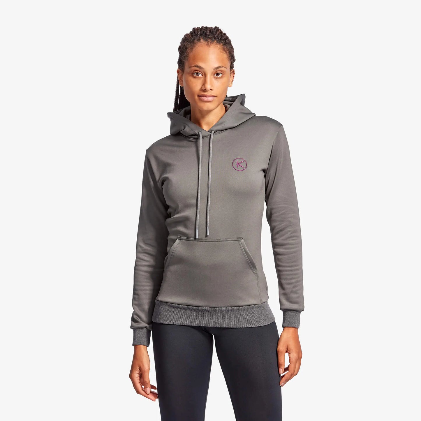 Women's Infrared Hoodie - Grey & Blue KYMIRA