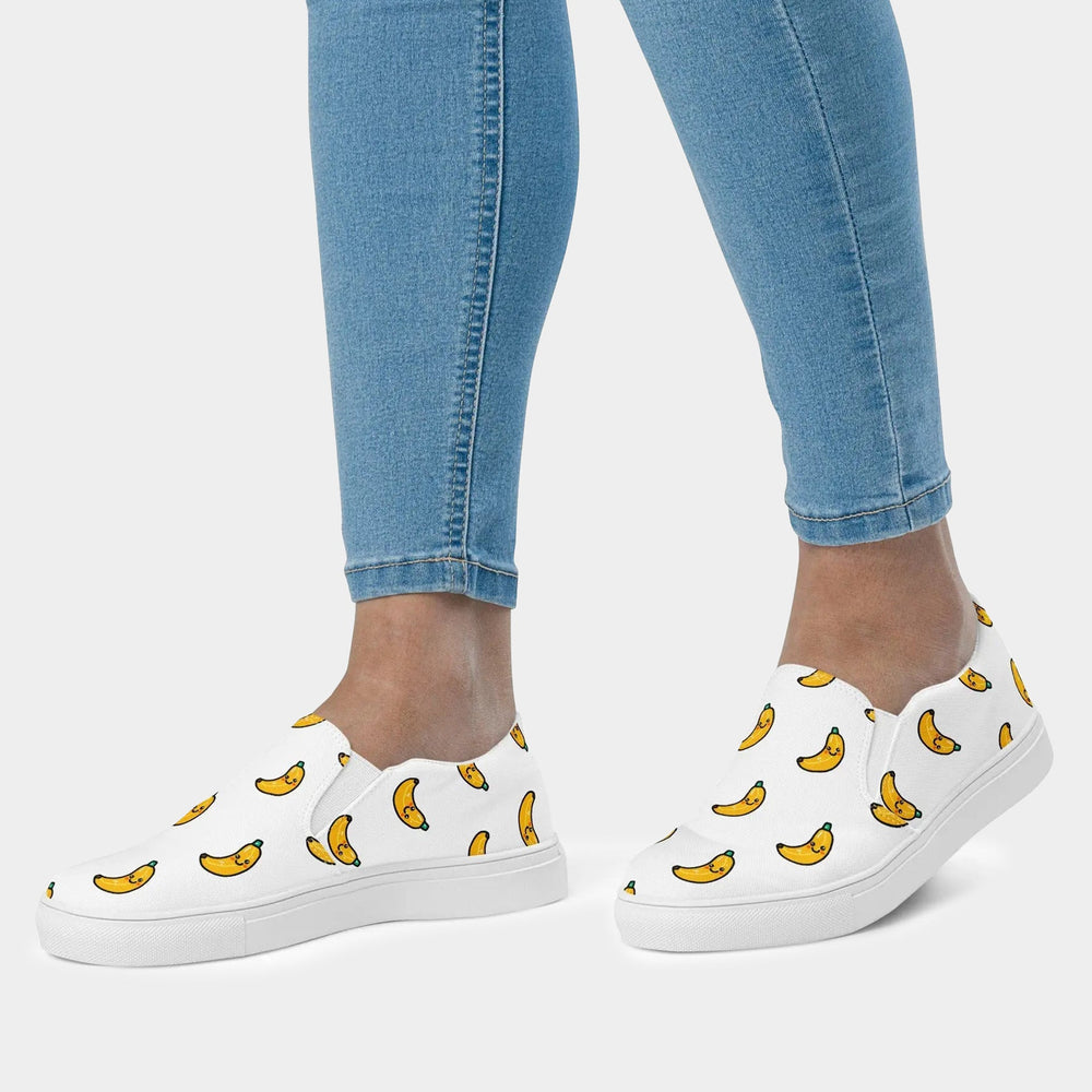 Women’s Slip-on Canvas Shoes : Banana Multi Kate & The Fox