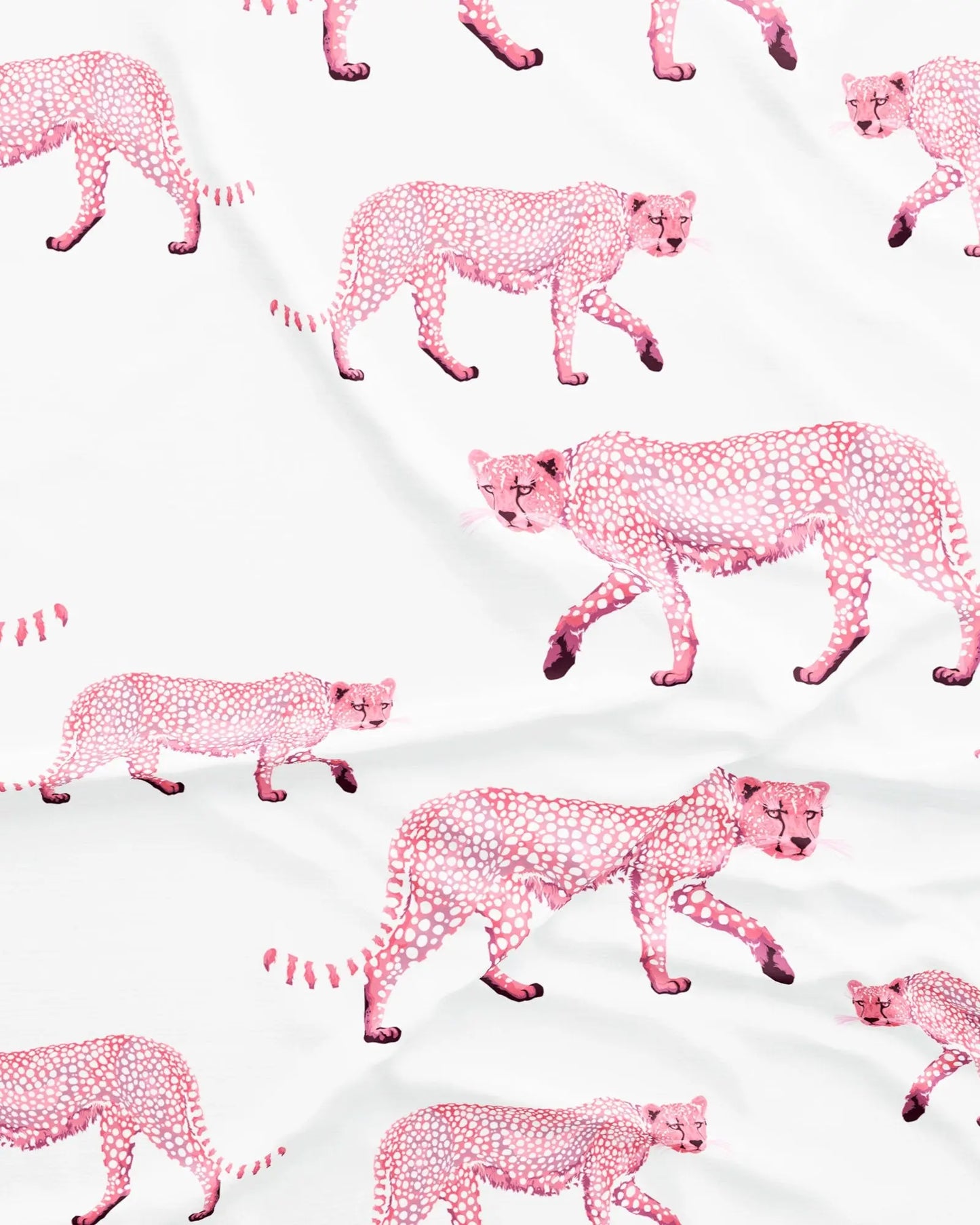 Womens Chemise Nighty - Pink Cheetahs Woodstock Laundry