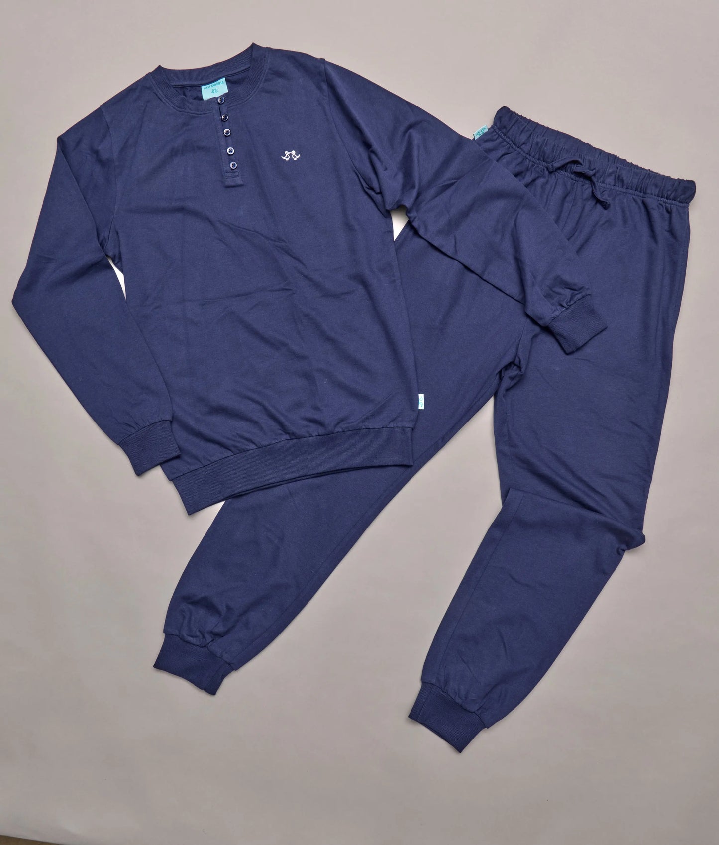 Womens Loungeset - Navy Luca and Rosa