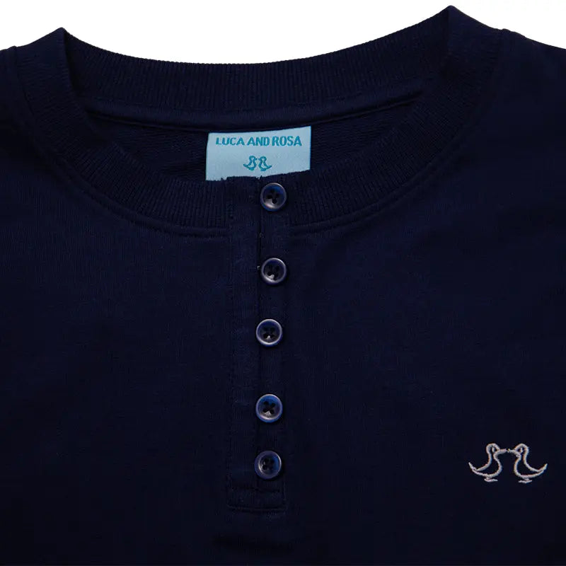 Womens Loungeset - Navy Luca and Rosa