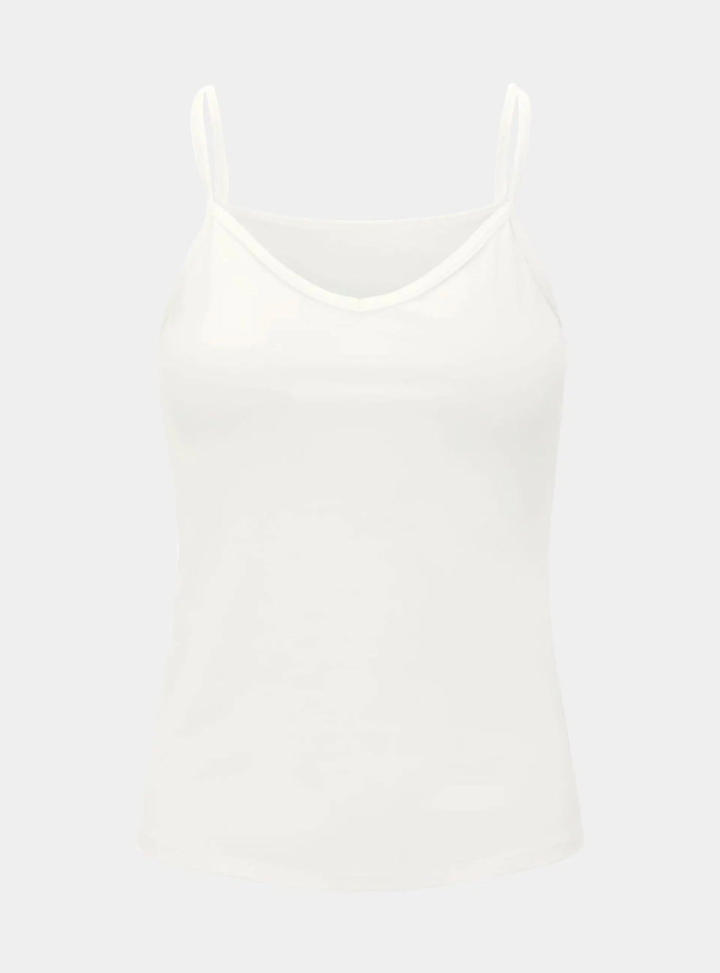 Womens Merino Cami, Ivory Smalls Merino