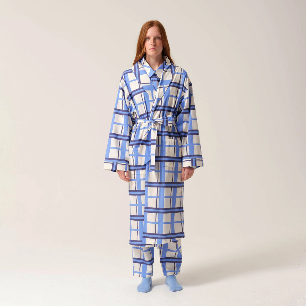 Womens Out Of The Blue Hush Dressing Gown Tonic London