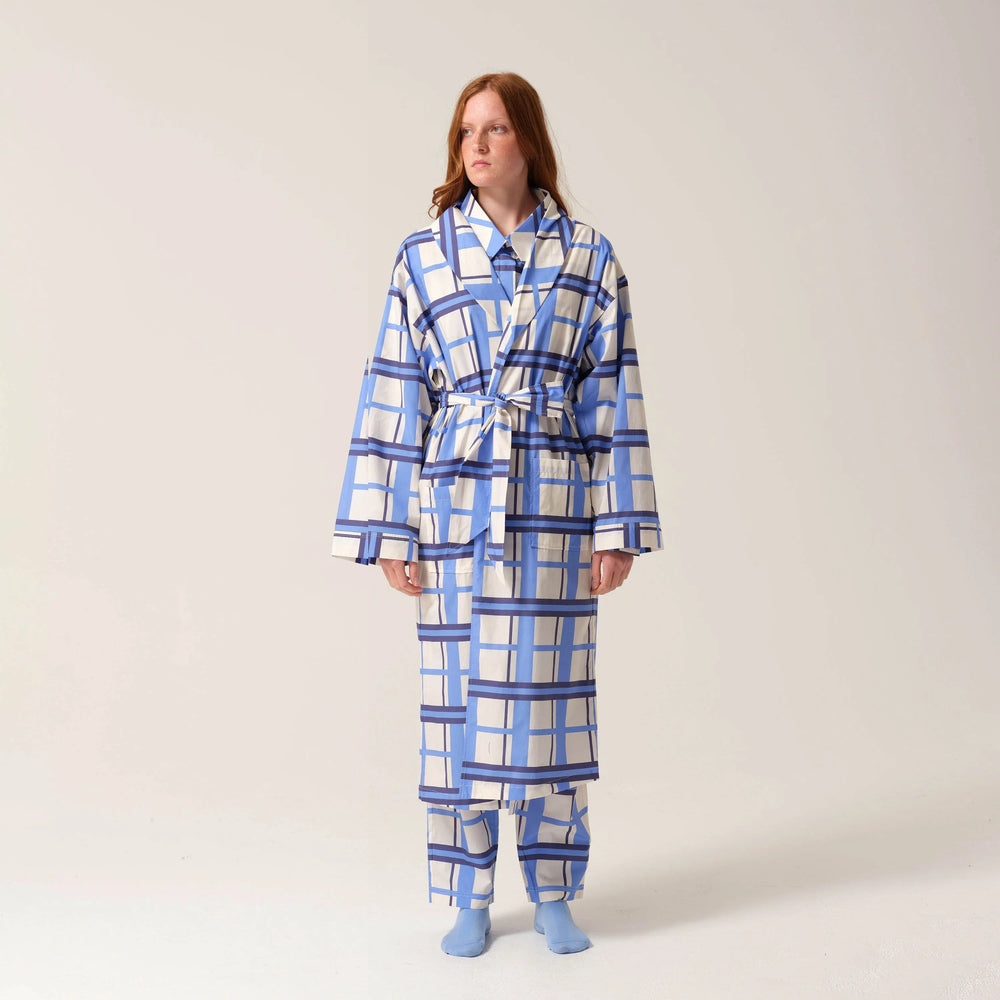 Womens Out Of The Blue Hush Dressing Gown Tonic London