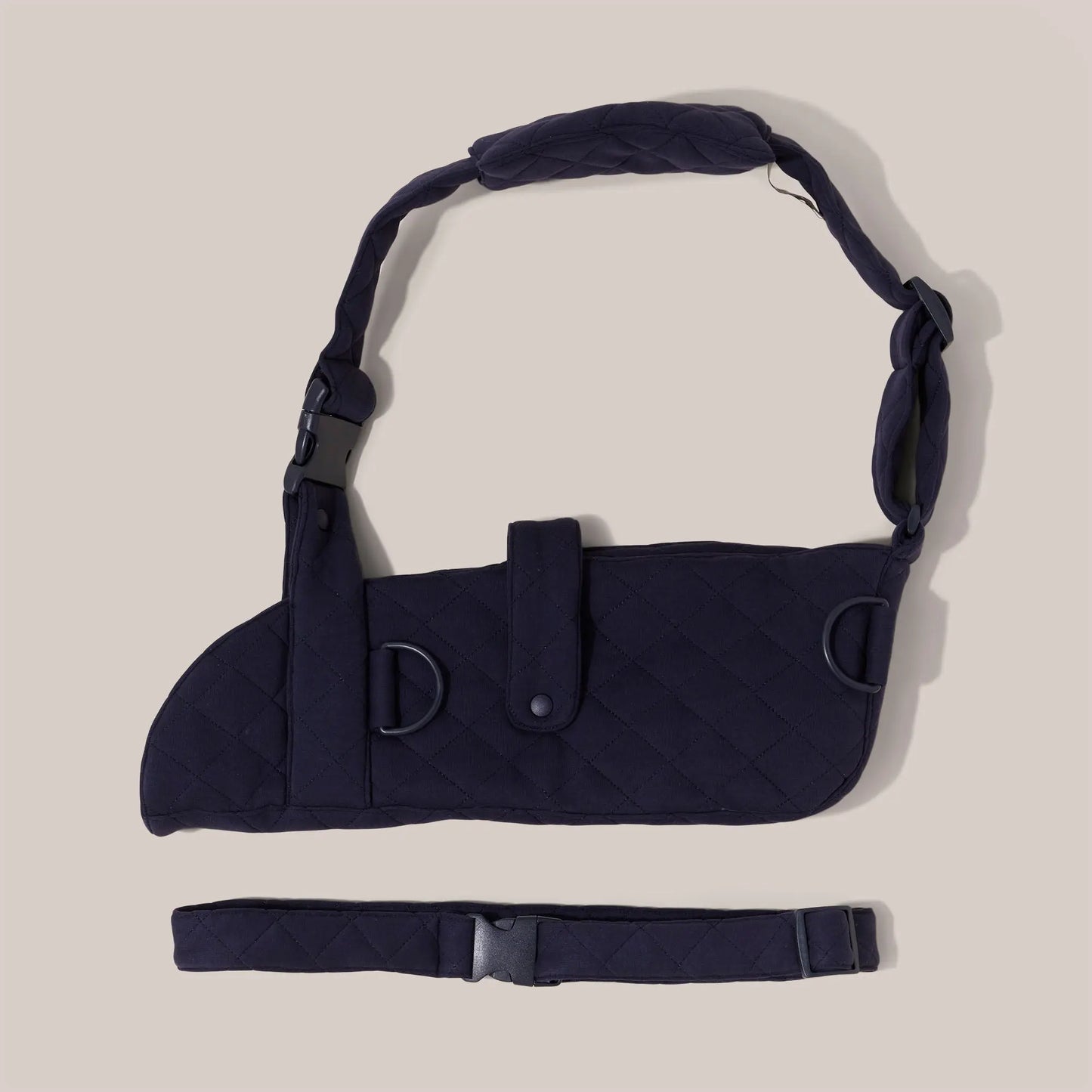 Womens Quilted Arm Sling® Navy Tonic London