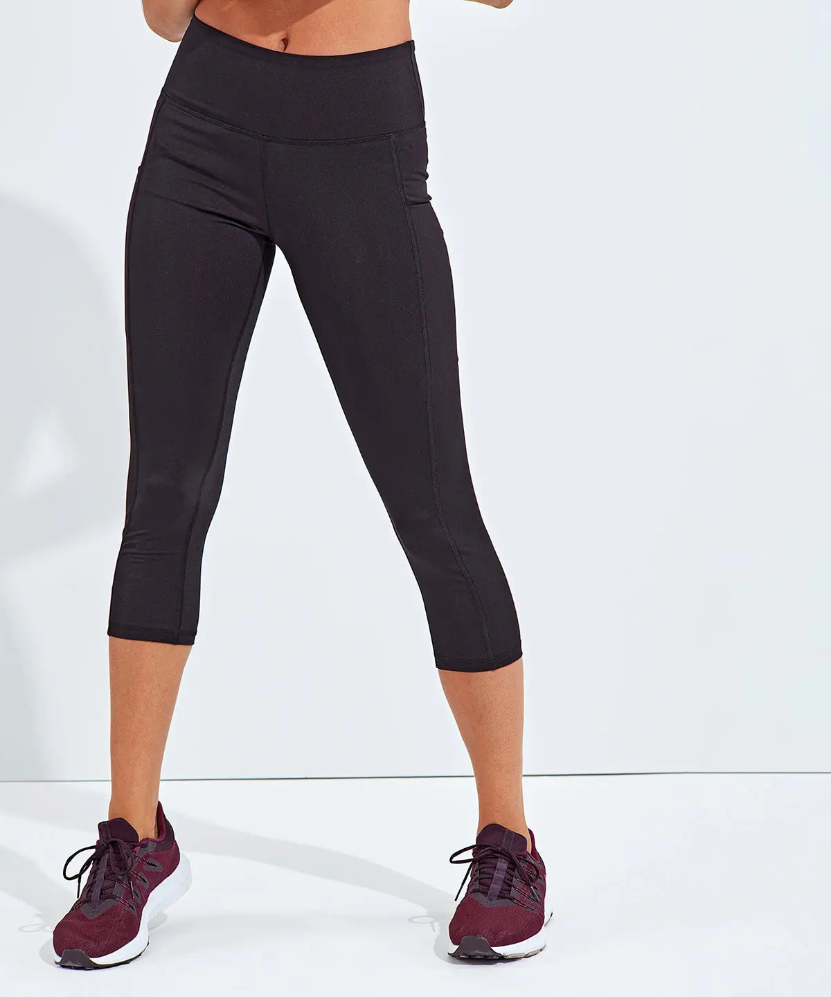 Womens  Recycled Performance Leggings 3/4 Length Earth Wardrobe
