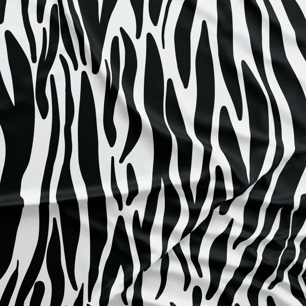 Womens Short Pyjamas - Zebra Woodstock Laundry