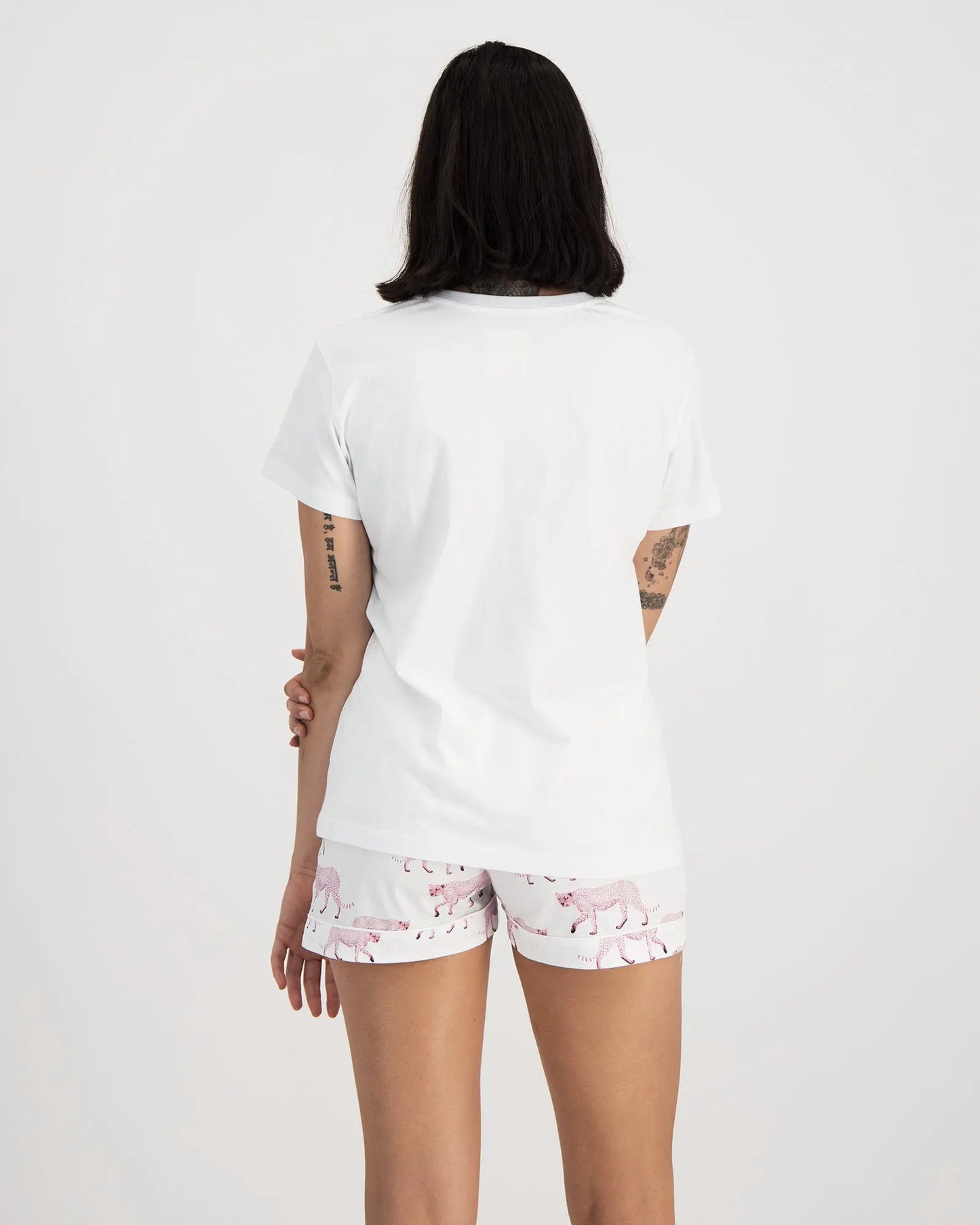 Womens White T-Shirt Woodstock Laundry