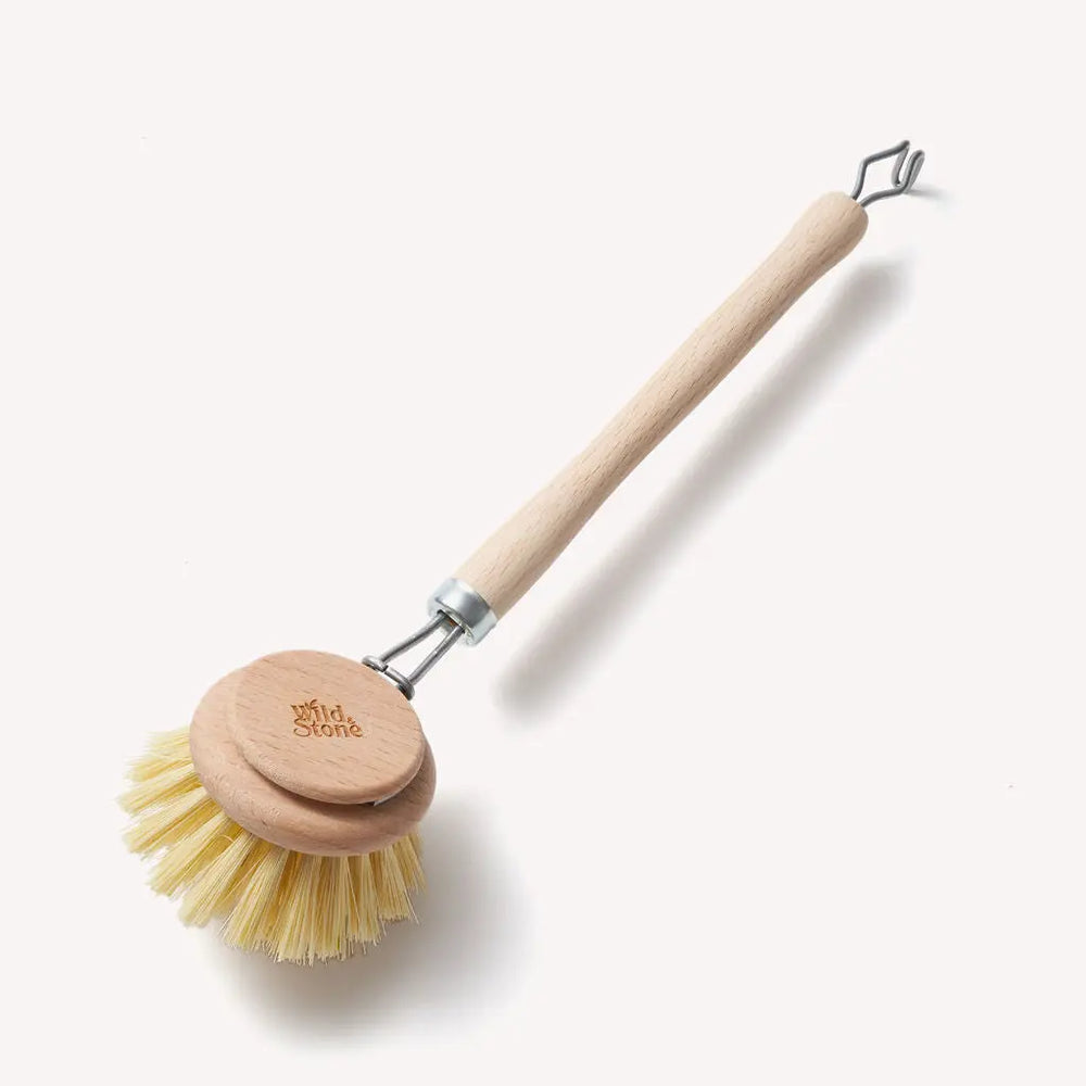 Wooden Dish Brush with Replaceable Head Wild And Stone