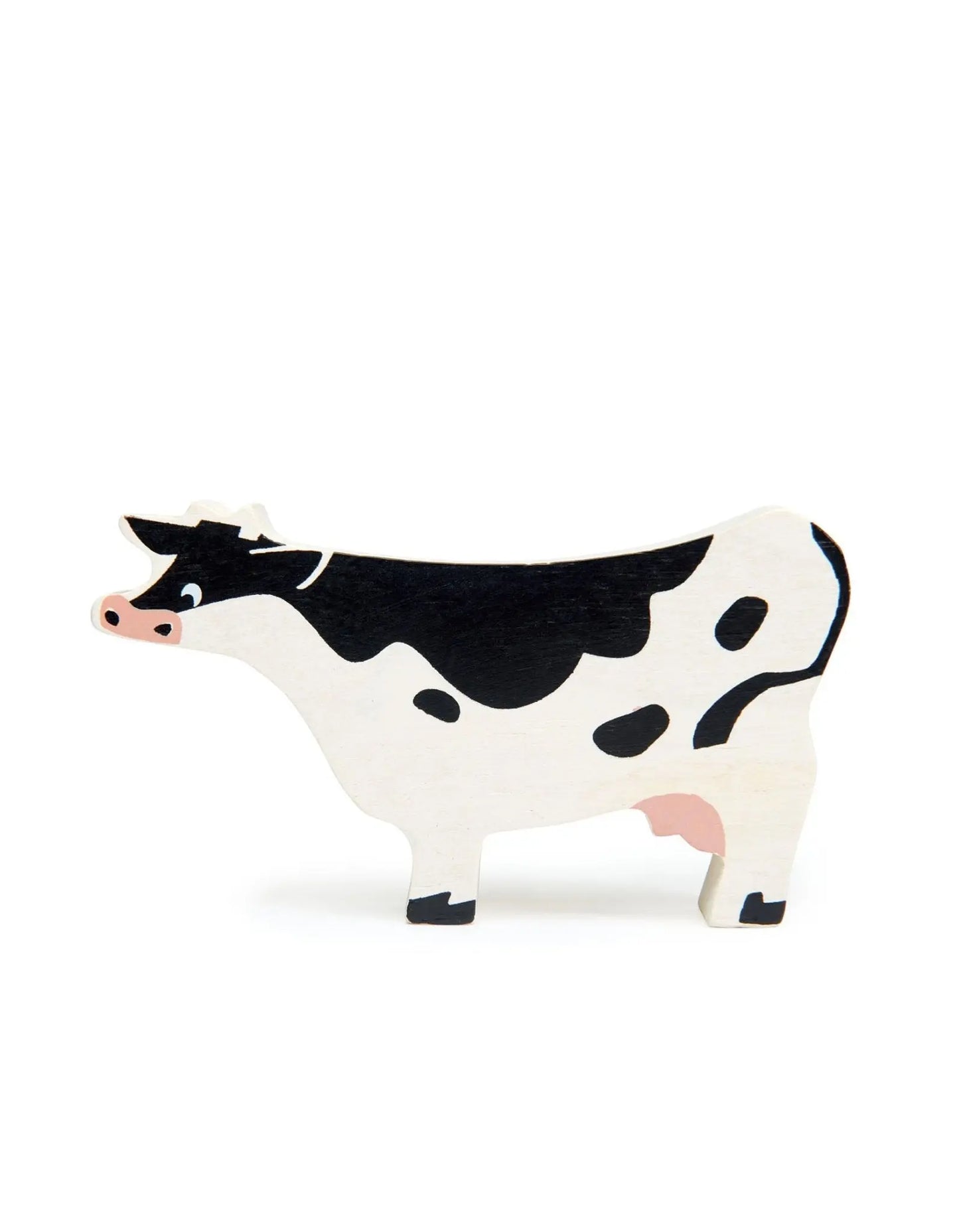 Wooden Farmyard Animal - Cow Toby Tiger