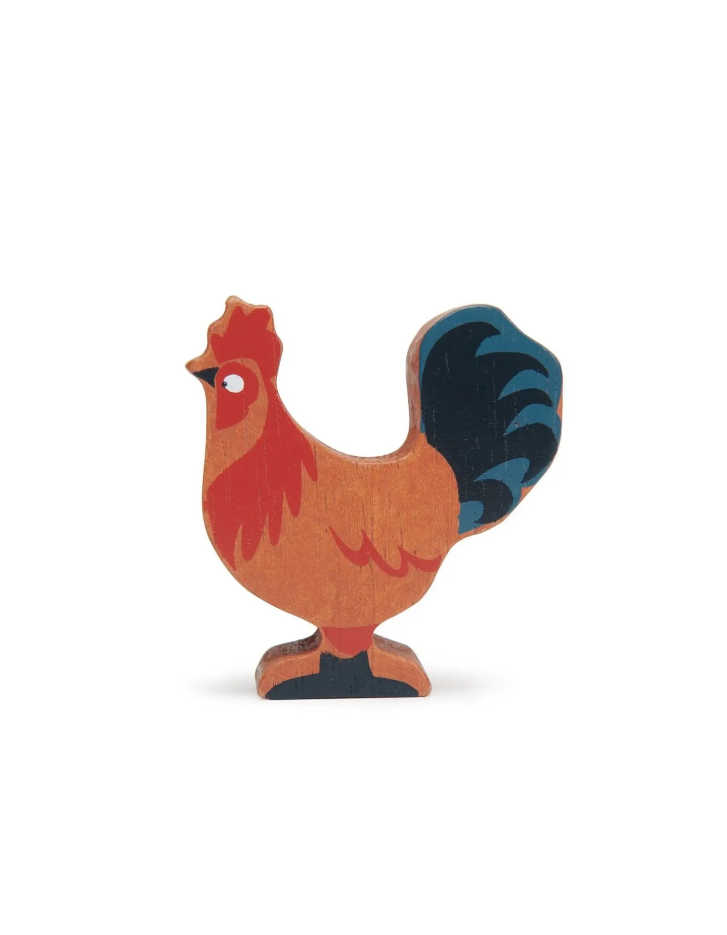 Wooden Farmyard Animal - Rooster Toby Tiger