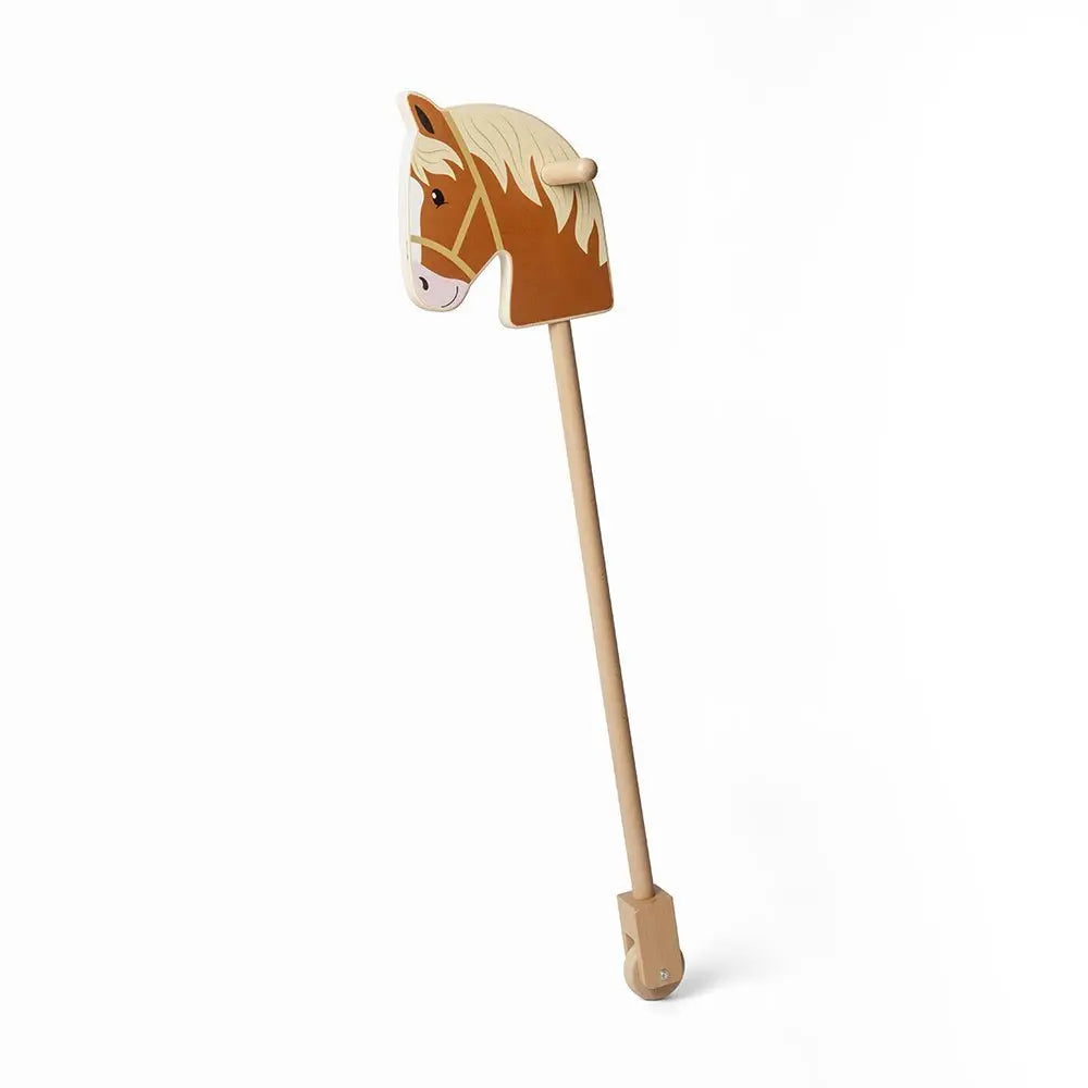 Wooden Hobby Horse Toby Tiger