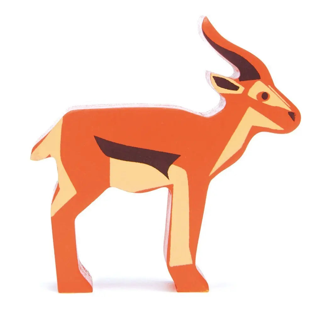 Wooden Safari Animal - Antelope Toby Tiger