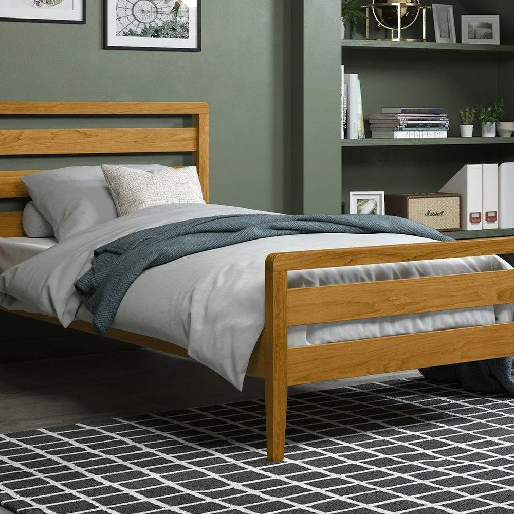 Woodstock Wooden Bed Frame - Brown Dreams