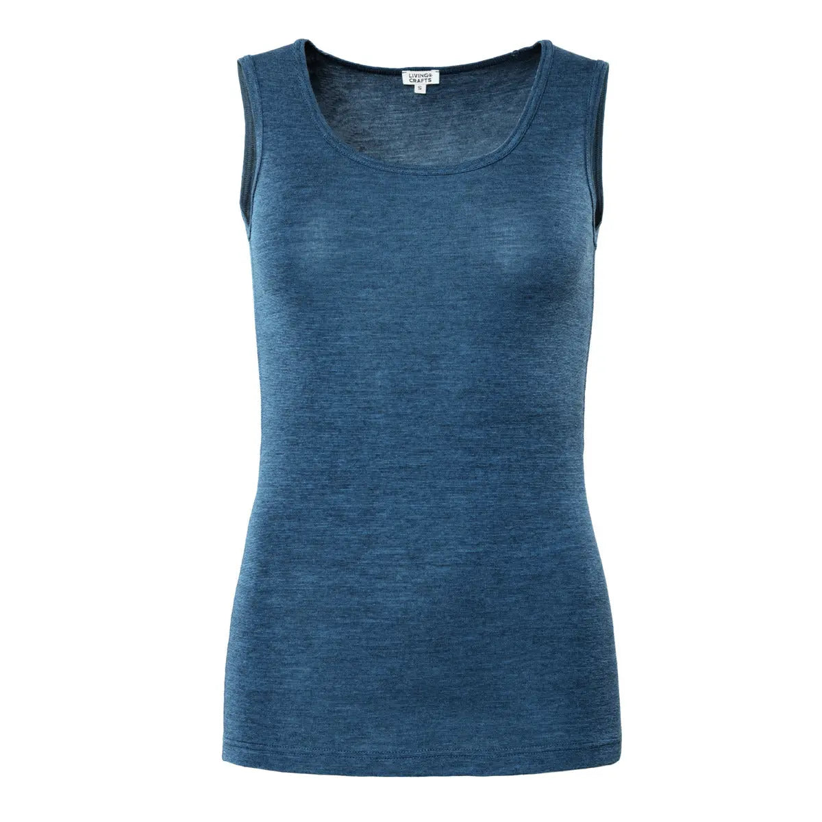 Wool & Organic Cotton Vest: Womens Earth Wardrobe