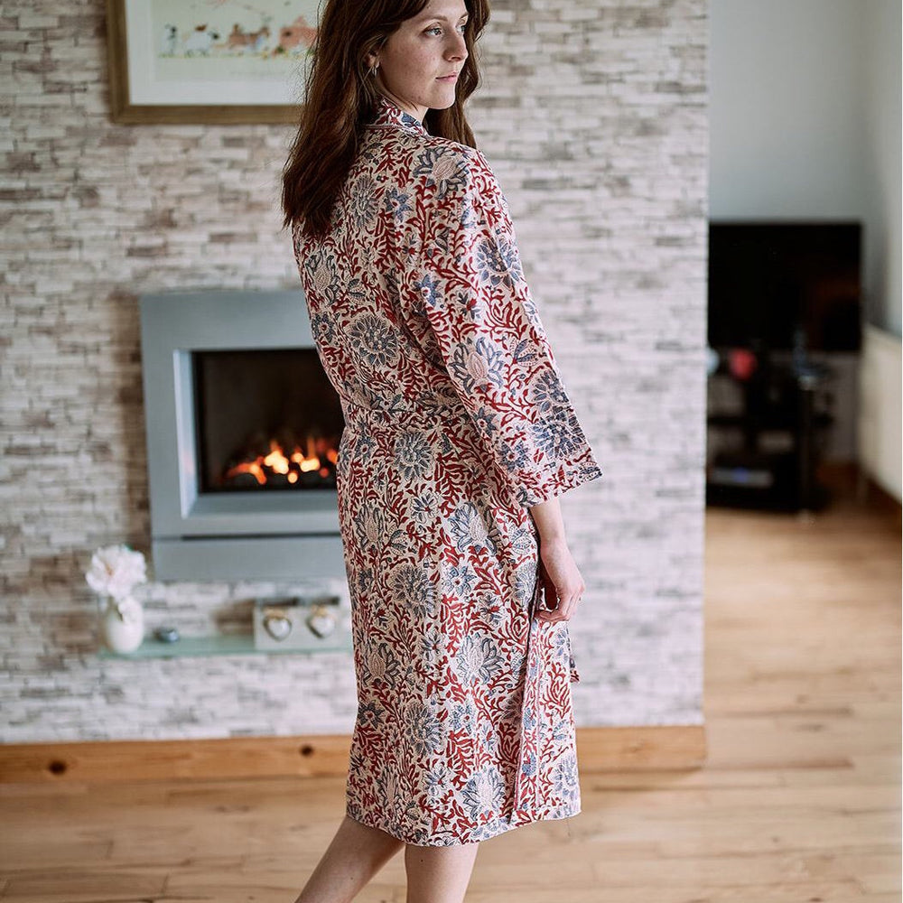 Mahi Block Printed Robe Naree Clothing