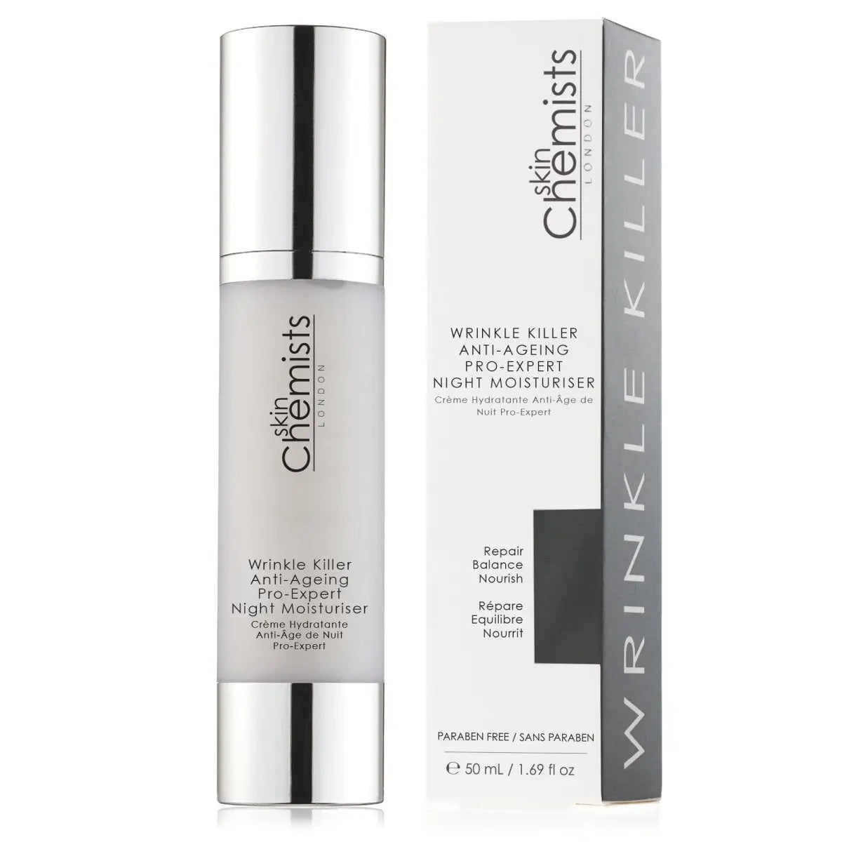 Wrinkle Killer Anti-Ageing Pro-Expert Night Moisturiser 50ml skinChemists