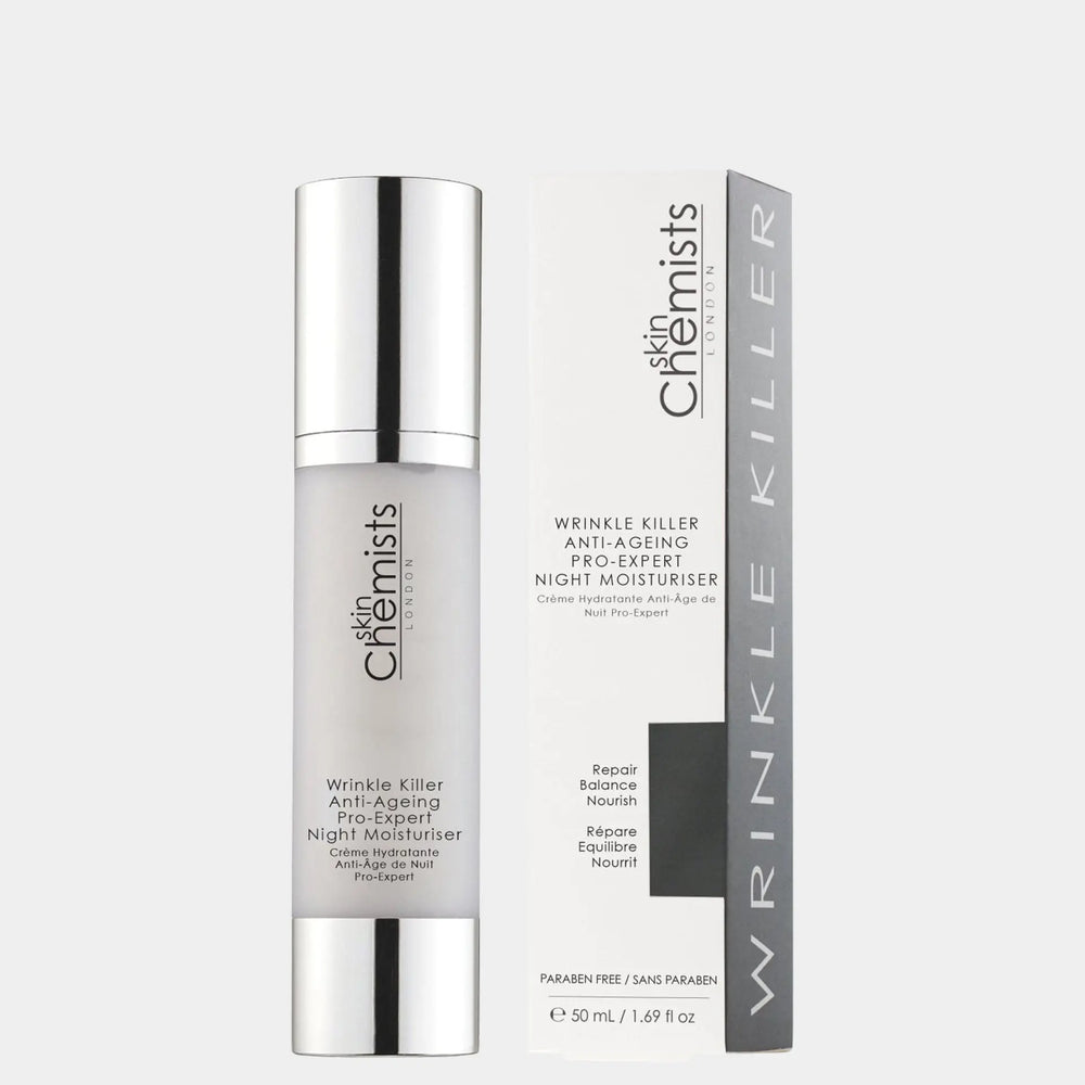 Wrinkle Killer Anti-Ageing Pro-Expert Night Moisturiser 50ml skinChemists