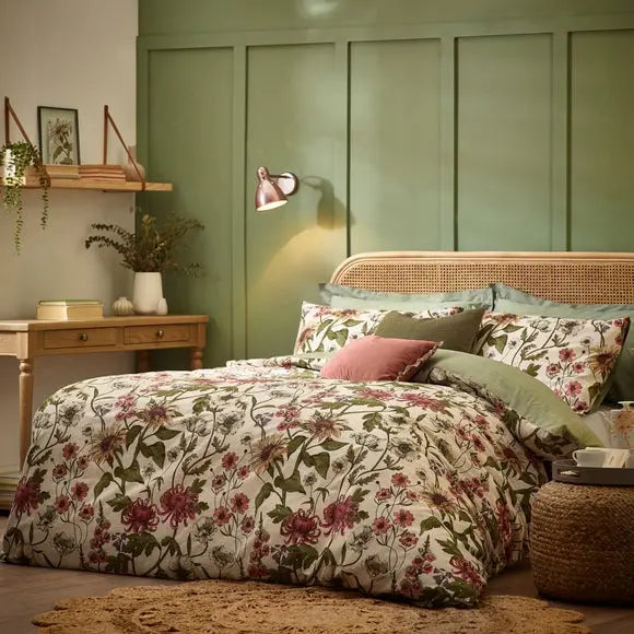 Wylder Nature Wallflower Duvet Cover & Pillowcase Set Dunelm