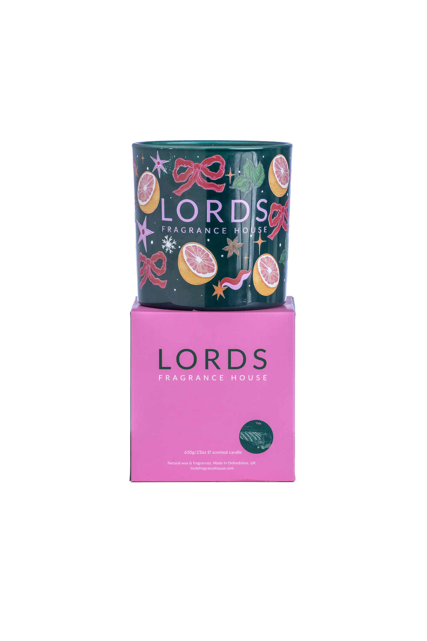 Yala Candle, Special Glass 3 wick LORDS Fragrance House