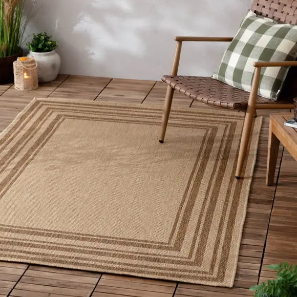 Yard Camber Jute Effect Indoor Outdoor Rug Dunelm