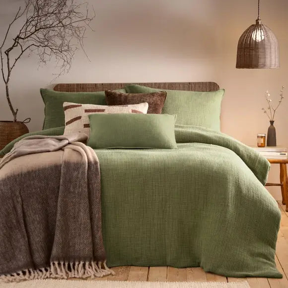 Yard Ribble Duvet Cover and Pillowcase Set Dunelm