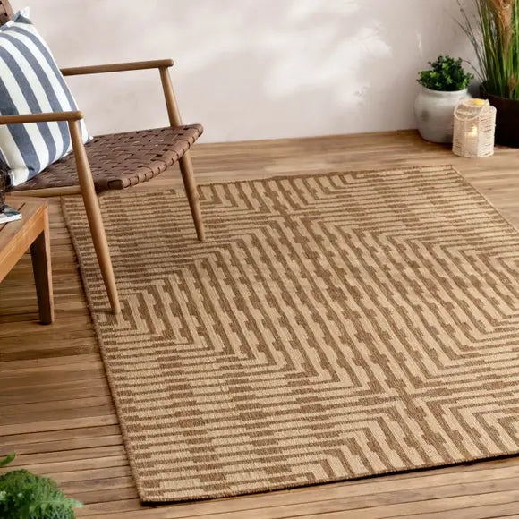 Yard Sandown Jute Effect Indoor Outdoor Rug Dunelm