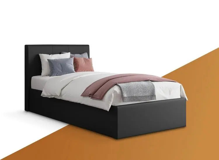 Yardley Upholstered Ottoman Bed Frame - Black Dreams