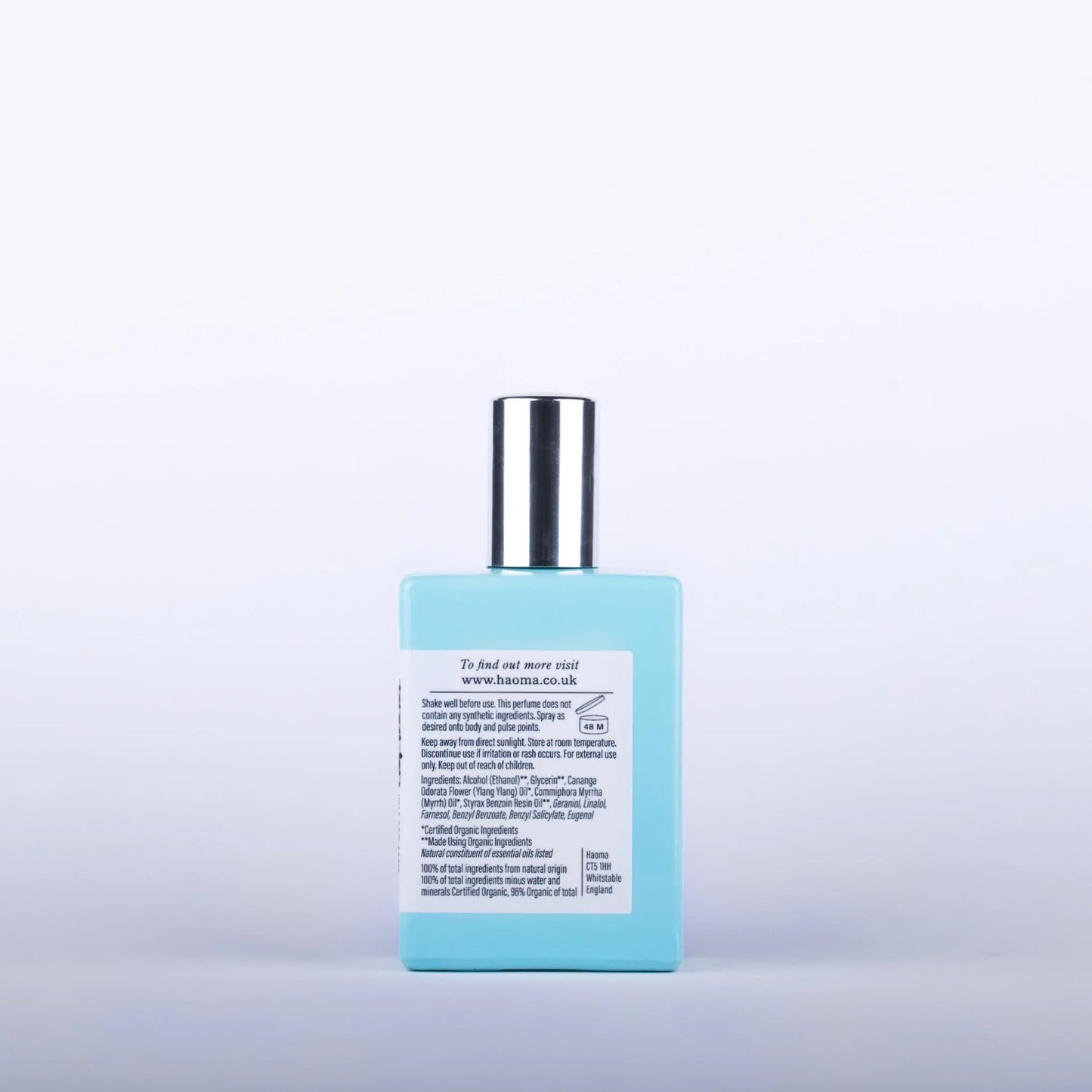 Ylang Ylang Organic Single Note Eau de Parfum Haoma