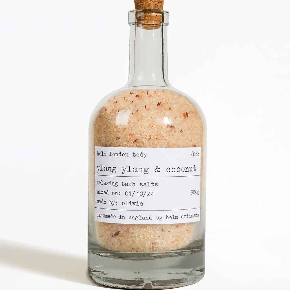 Ylang Ylang & Coconut Bath Salts - 580g Helm London