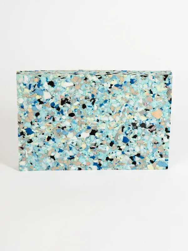 Yoga Studio 1 Inch Chip Foam Half Yoga Block (30 x 20 x 2.5cm) Yoga Studio Store