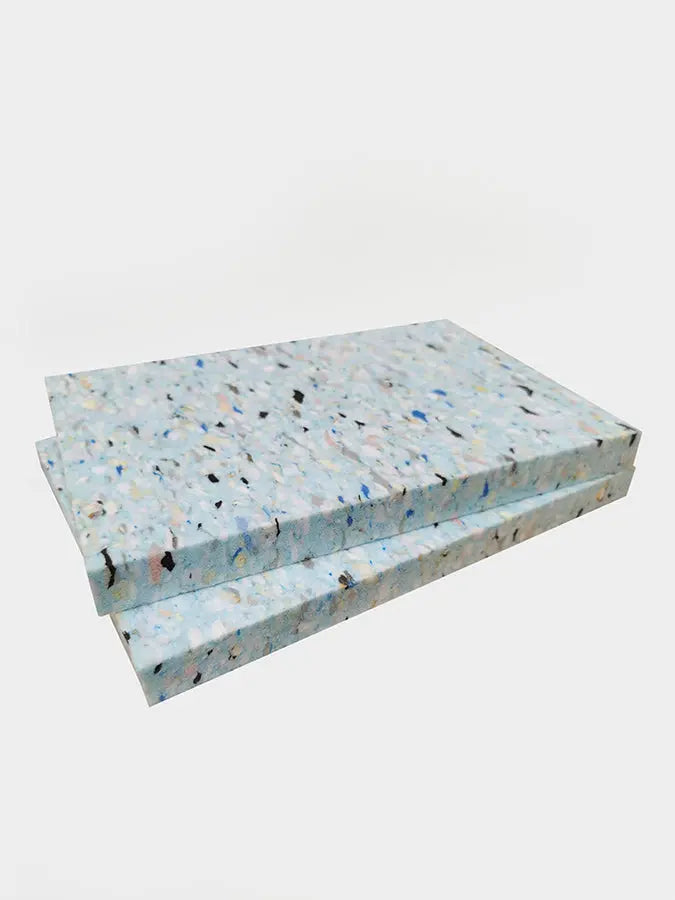 Yoga Studio 1'' Inch Chip Foam Half Yoga Block (Twin Pack) Yoga Studio Store