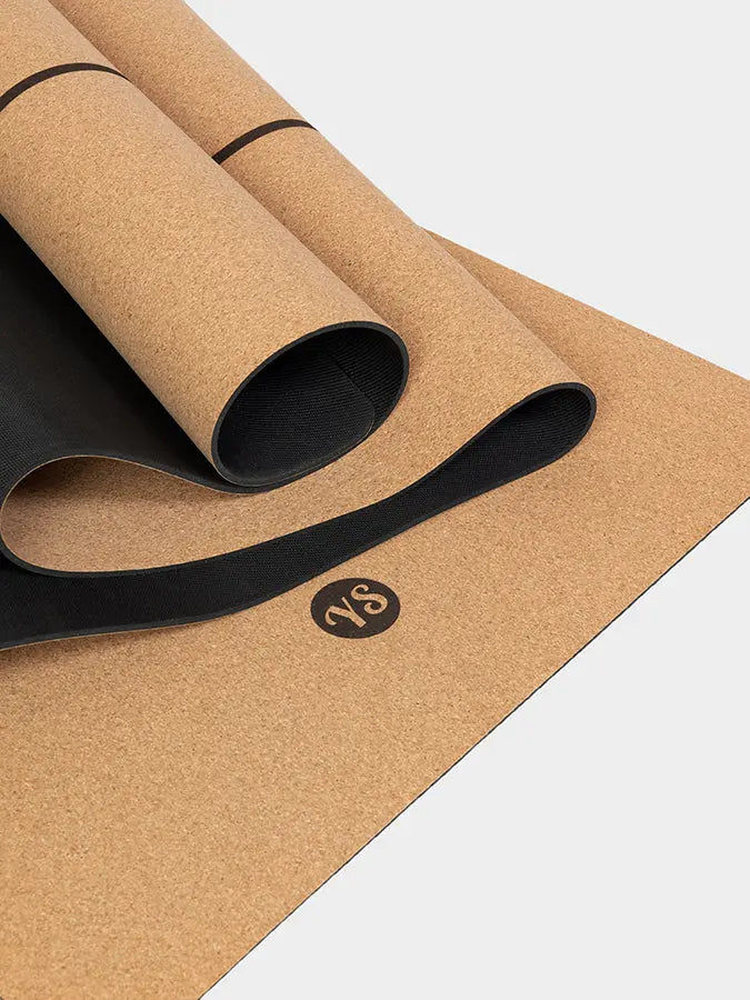 Yoga Studio Alignment Cork Yoga Mat 4mm Yoga Studio Store