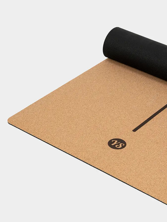 Yoga Studio Alignment Cork Yoga Mat 4mm Yoga Studio Store