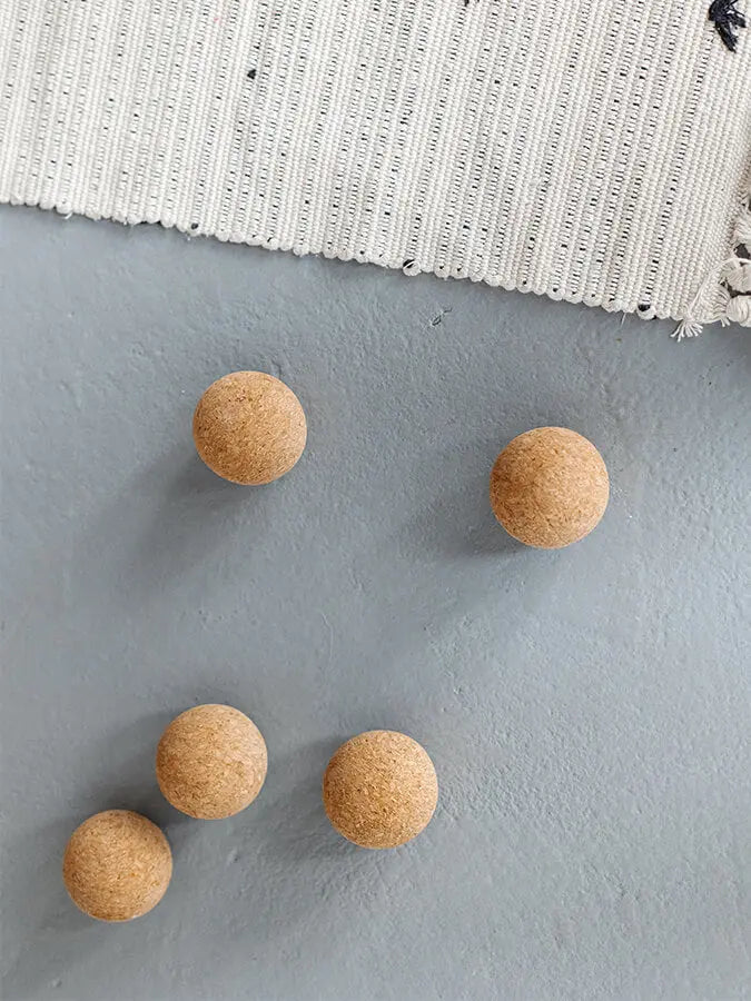 Yoga Studio Cork Unbranded Massage Ball Set of 3 - 4cm, 2 x 6cm Yoga Studio Store
