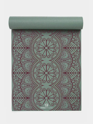 Sage Green Mat - Dew Drop Mandala
