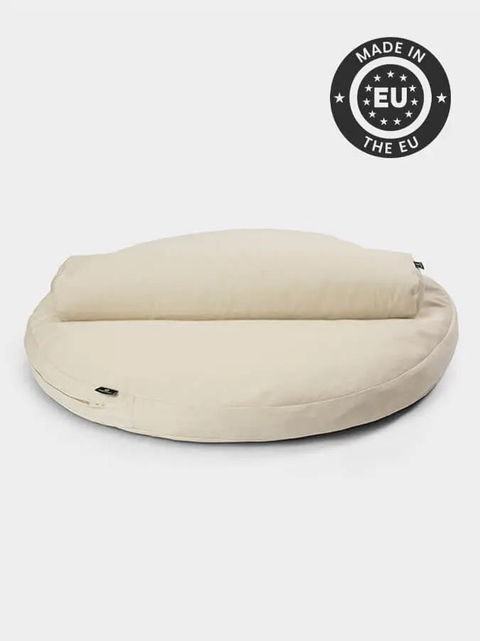 Yoga Studio EU Round Organic Zabuton Meditation Cushion Kit - Pranayama Yoga Studio Store
