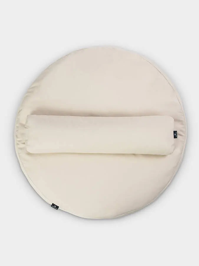 Yoga Studio EU Round Organic Zabuton Meditation Cushion Kit - Pranayama Yoga Studio Store